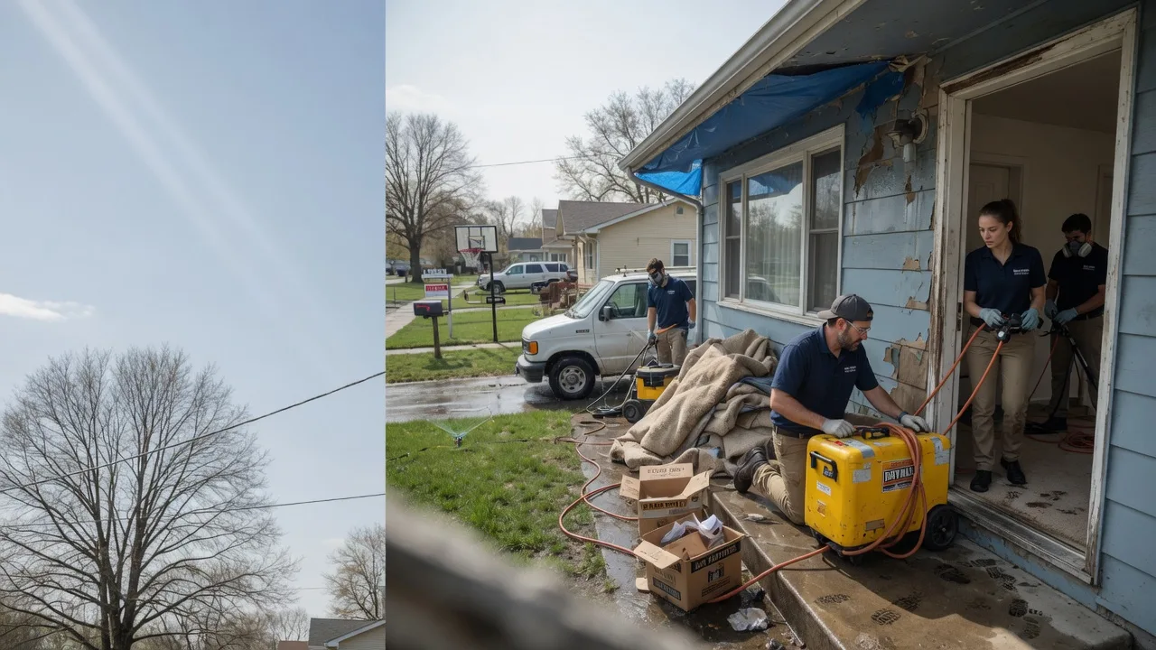 Basement Flood Cleanup in Ashley, MI near me